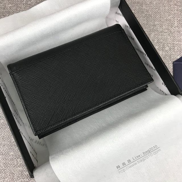 prada卡包 普拉達專櫃最新款 2MC122 PRADA爆款男士卡包  pyd2098